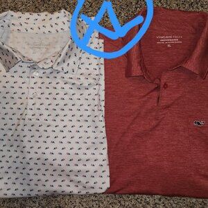 VINEYARD VINES performance polos MEN'S size XL X-LARGE bundle lot
